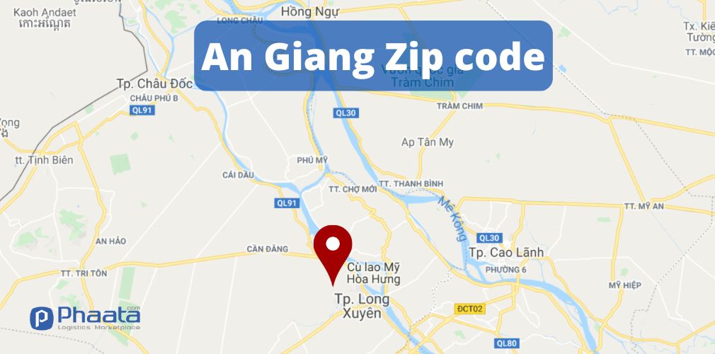 An Giang ZIP code - The most updated An Giang postal codes