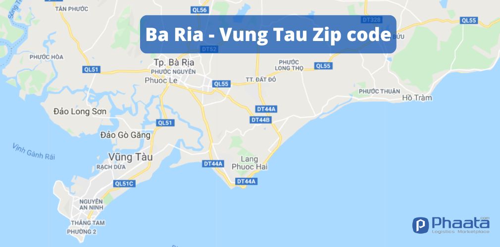 Ba Ria Vung Tau ZIP code - The most updated Ba Ria Vung Tau postal codes