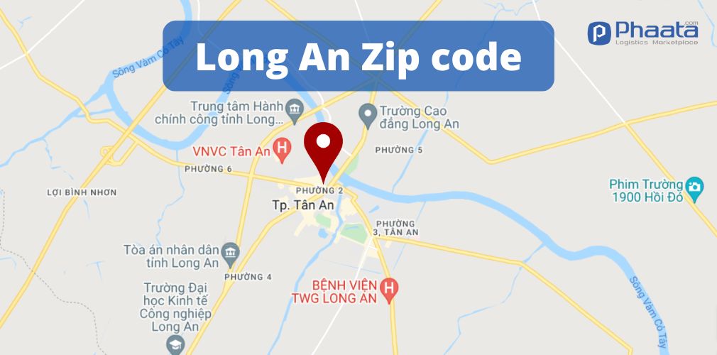 Long An ZIP code - The most updated Long An postal codes