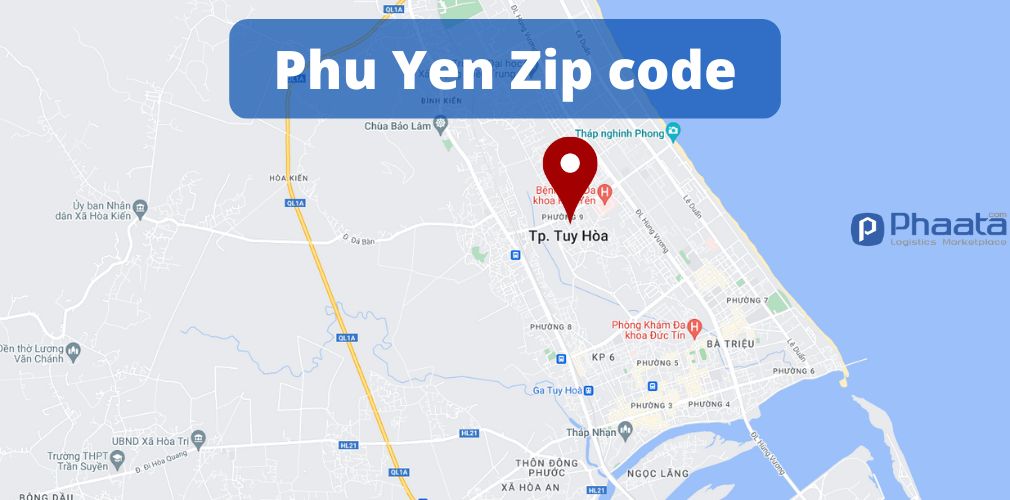 Phu Yen ZIP code - The most updated Phu Yen postal codes