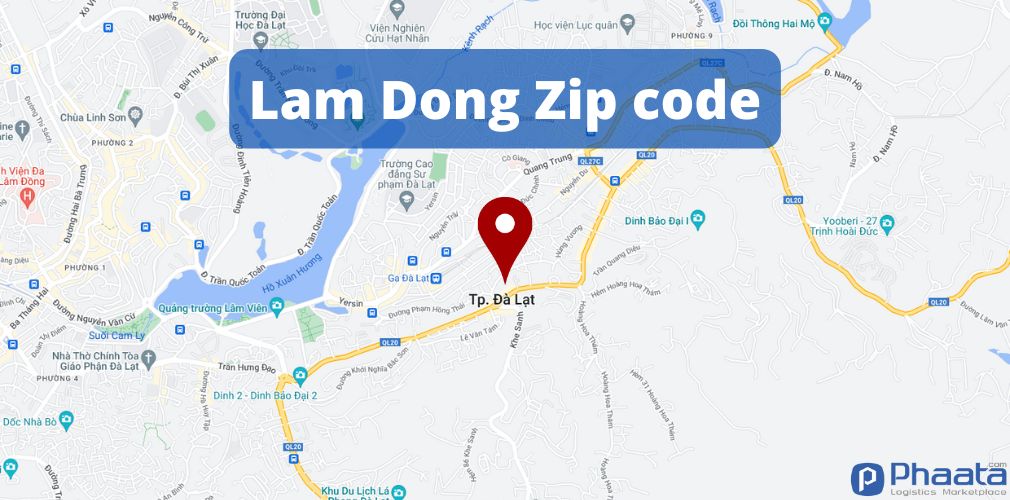Lam Dong ZIP code - The most updated Lam Dong postal codes