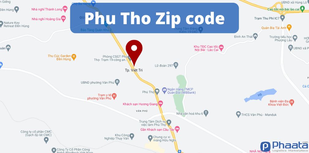 Phu Tho ZIP code - The most updated Phu Tho postal codes