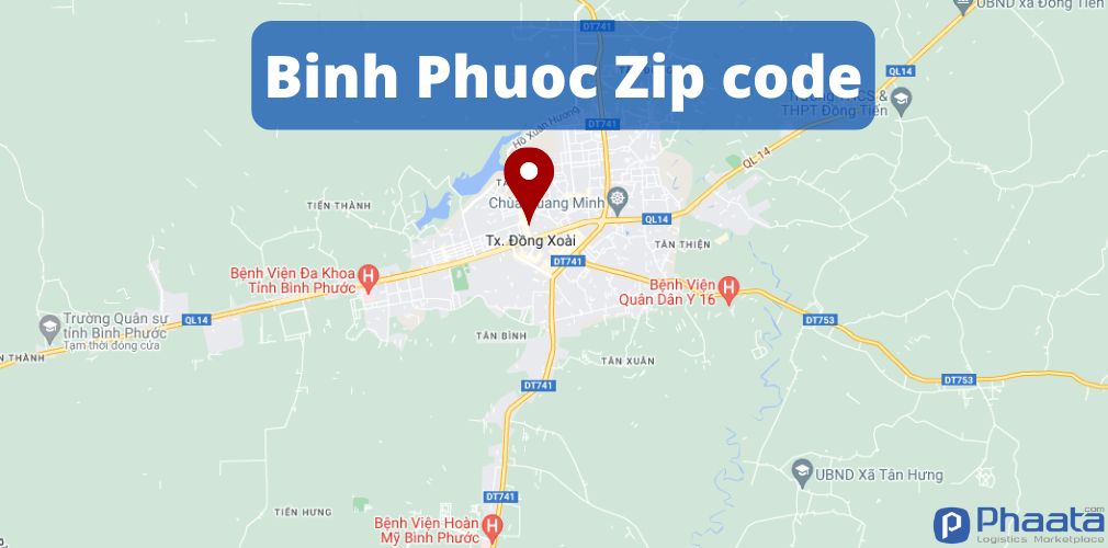 Binh Phuoc ZIP code - The most updated Binh Phuoc postal codes
