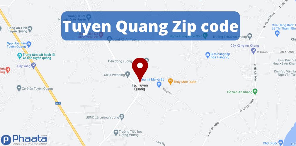 Tuyen Quang ZIP code - The most updated Tuyen Quang postal codes