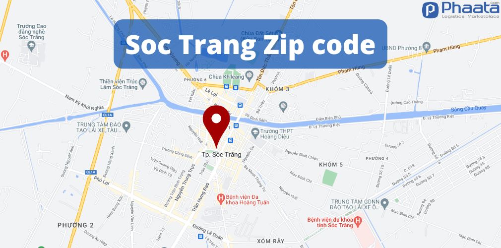 Soc Trang ZIP code - The most updated Soc Trang postal codes
