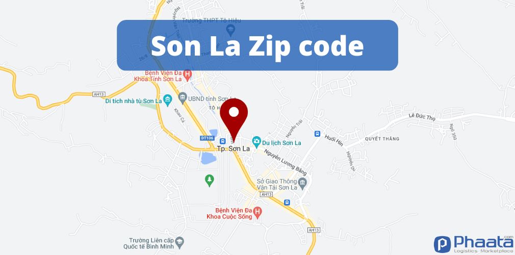 Son La ZIP code - The most updated Son La postal codes