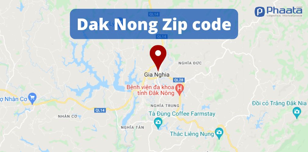 Dak Nong ZIP code - The most updated Dak Nong postal codes