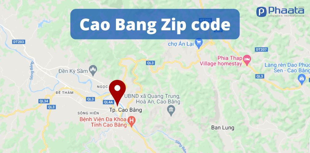Cao Bang ZIP code - The most updated Cao Bang postal codes