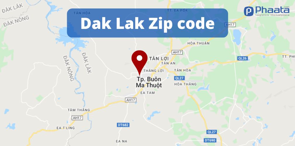 Dak Lak ZIP code - The most updated Dak Lak postal codes