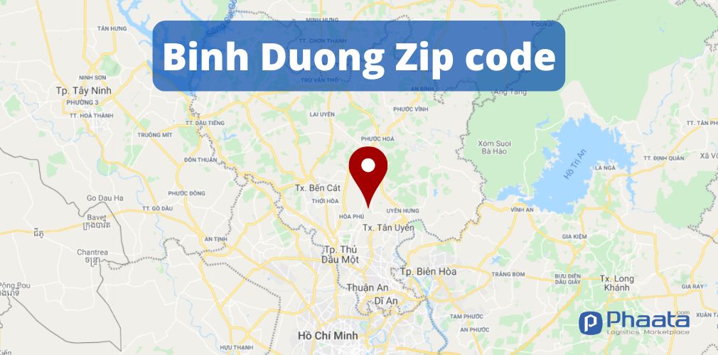 Binh Duong ZIP code - The most updated Binh Duong postal codes