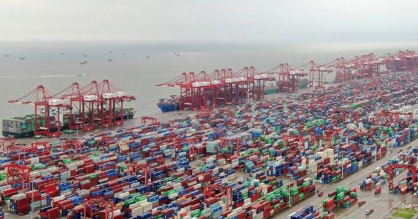 Container throughput in Chinese ports grew by 4.1% in the first 8 months of 2022