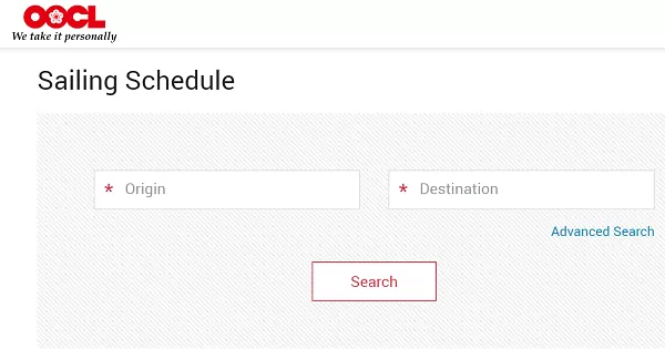 OOCL-Schedules