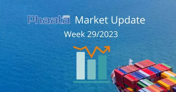 Phaata International shipping and logistics market update - Week 29/2023