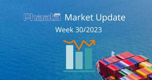 International shipping and logistics market update - Week 30