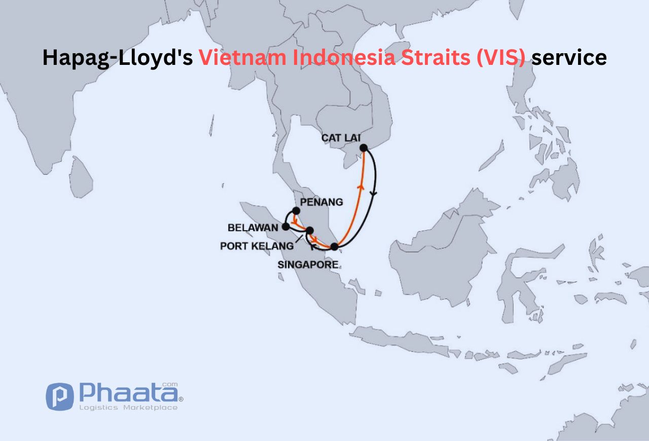 Hapag-Lloyd's Vietnam Indonesia Straits (VIS) service