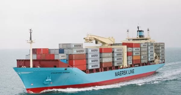 A container vessel of Maersk (Photo: Maersk)