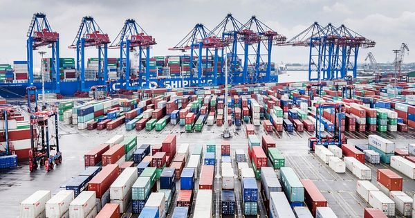 Cảng Container-Terminal-Tollerort-(CTT)-GmbH ở Hamburg