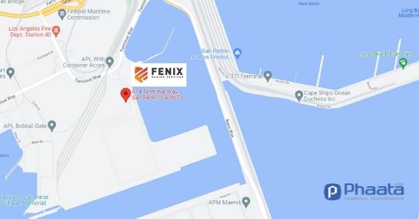 Bến cảng Fenix ​​Marine Services (FMS) ở Los Angeles