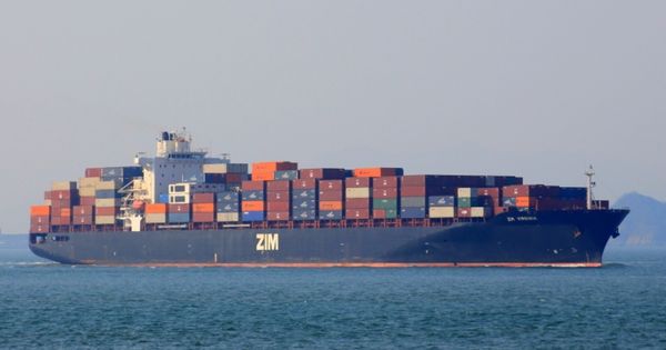 Container ship of ZIM